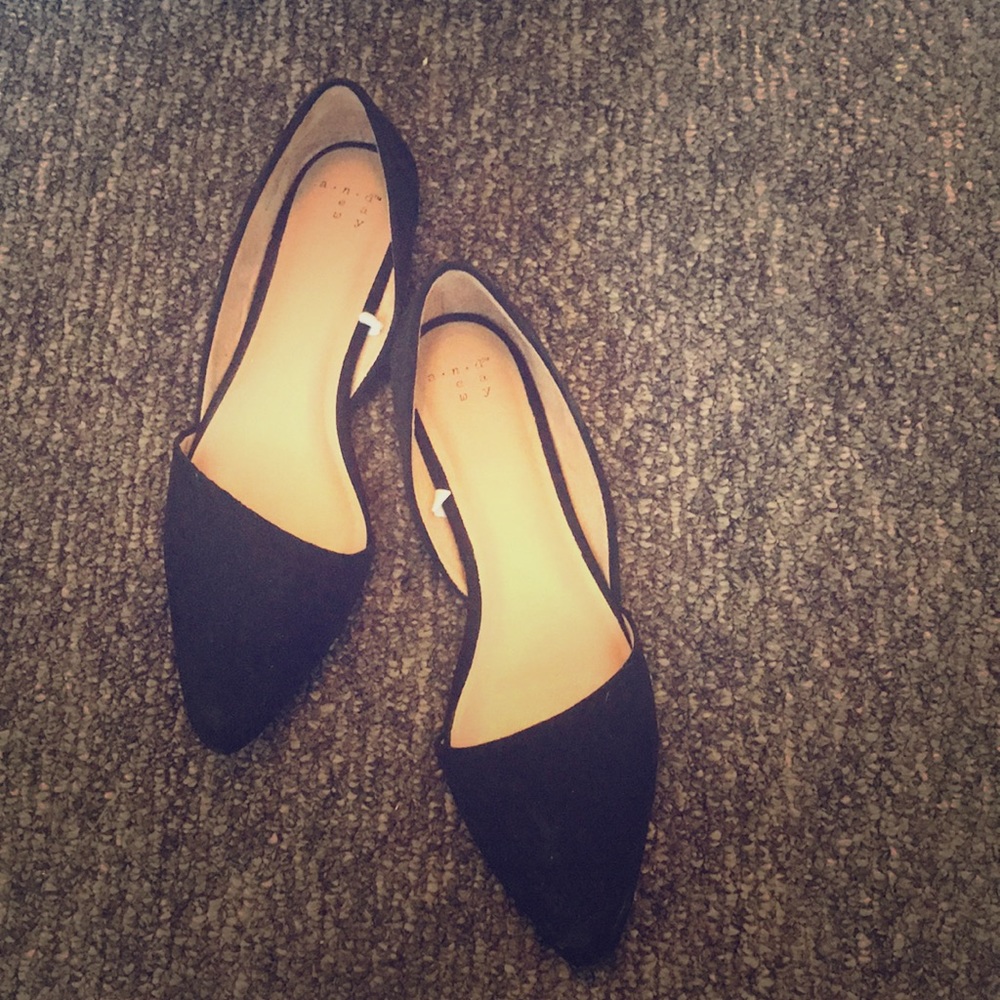 Black flats
